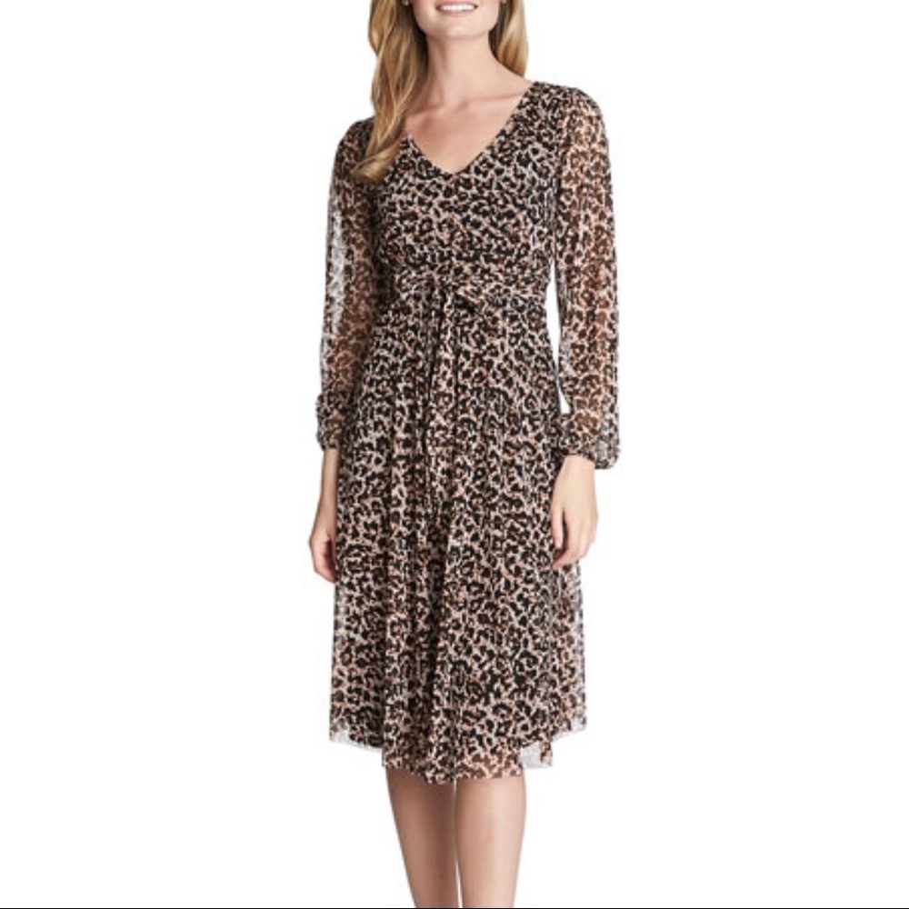 Cynthia Steffe Avery leopard dress